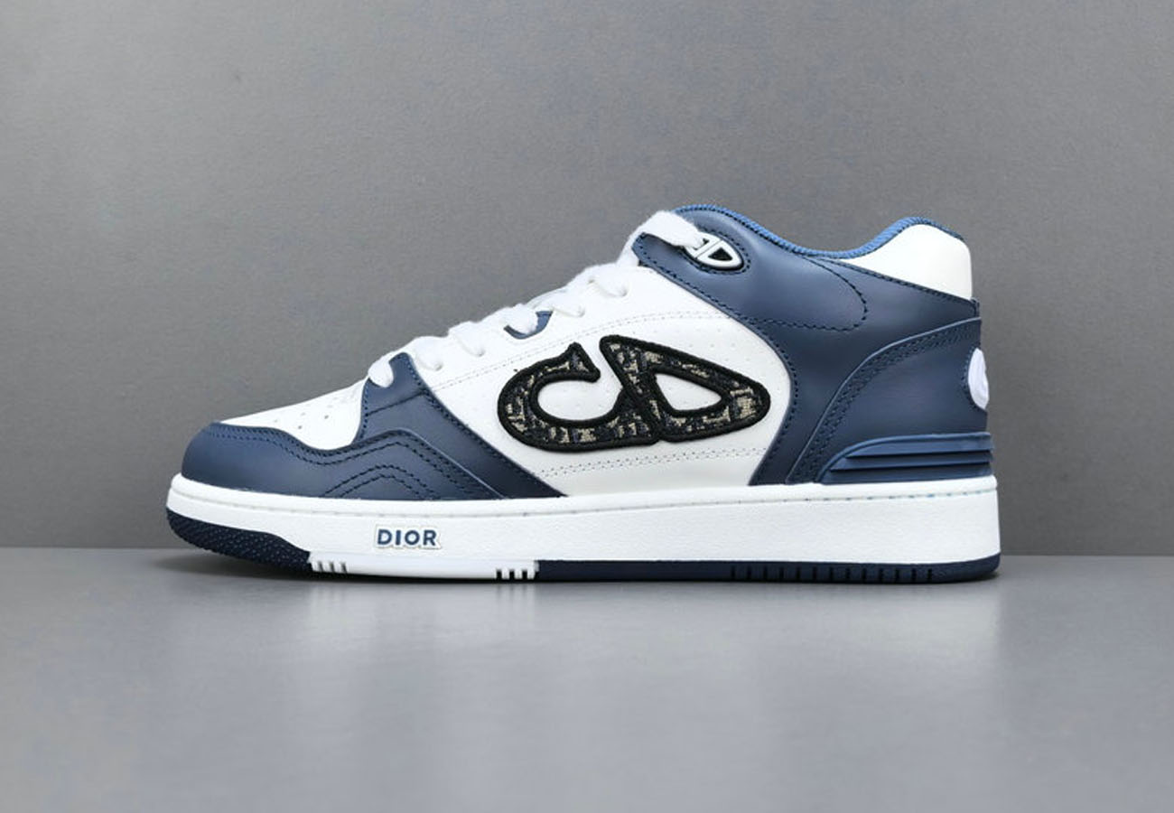 Dark Blue White Black DIOR B57 Mid Designer Shoes SIZE 35-46