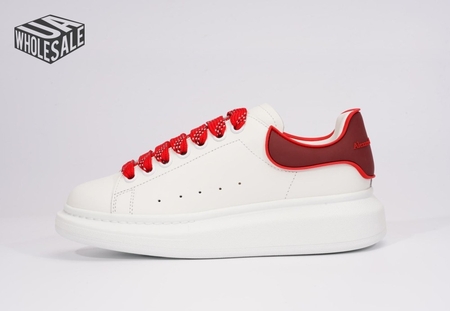 Alexander McQueen Oversized white Red SIZE: 35-45