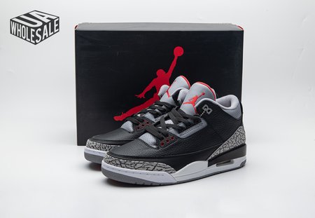 Air Jordan 3 Retro OG Black Cement (2023) Size 40- 47.5