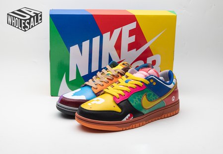 Nike Dunk Low What the Super Mario Custom Size 40-48.5