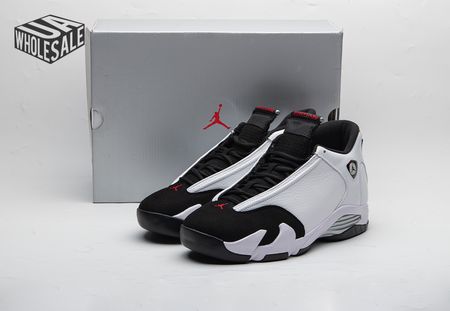 Jordan 14 Retro Black Toe 2024 487471-160 Size 40-47.5